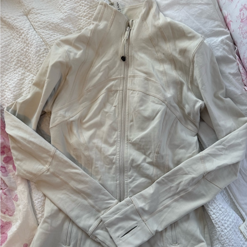 Cream Lululemon Define Jacket - Picture 2 of 8